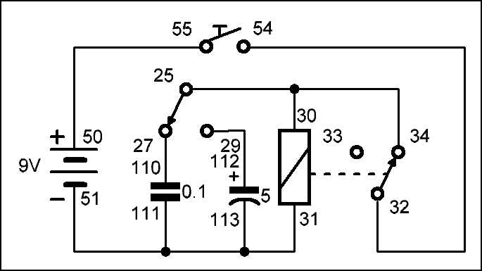 buzzer in a circuit diagram