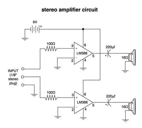 hi fi amplifier circuit diagram