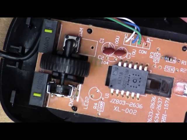 optical mouse schematic diagram