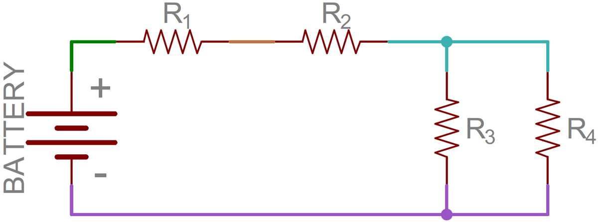 schematic diagram parallel circuit