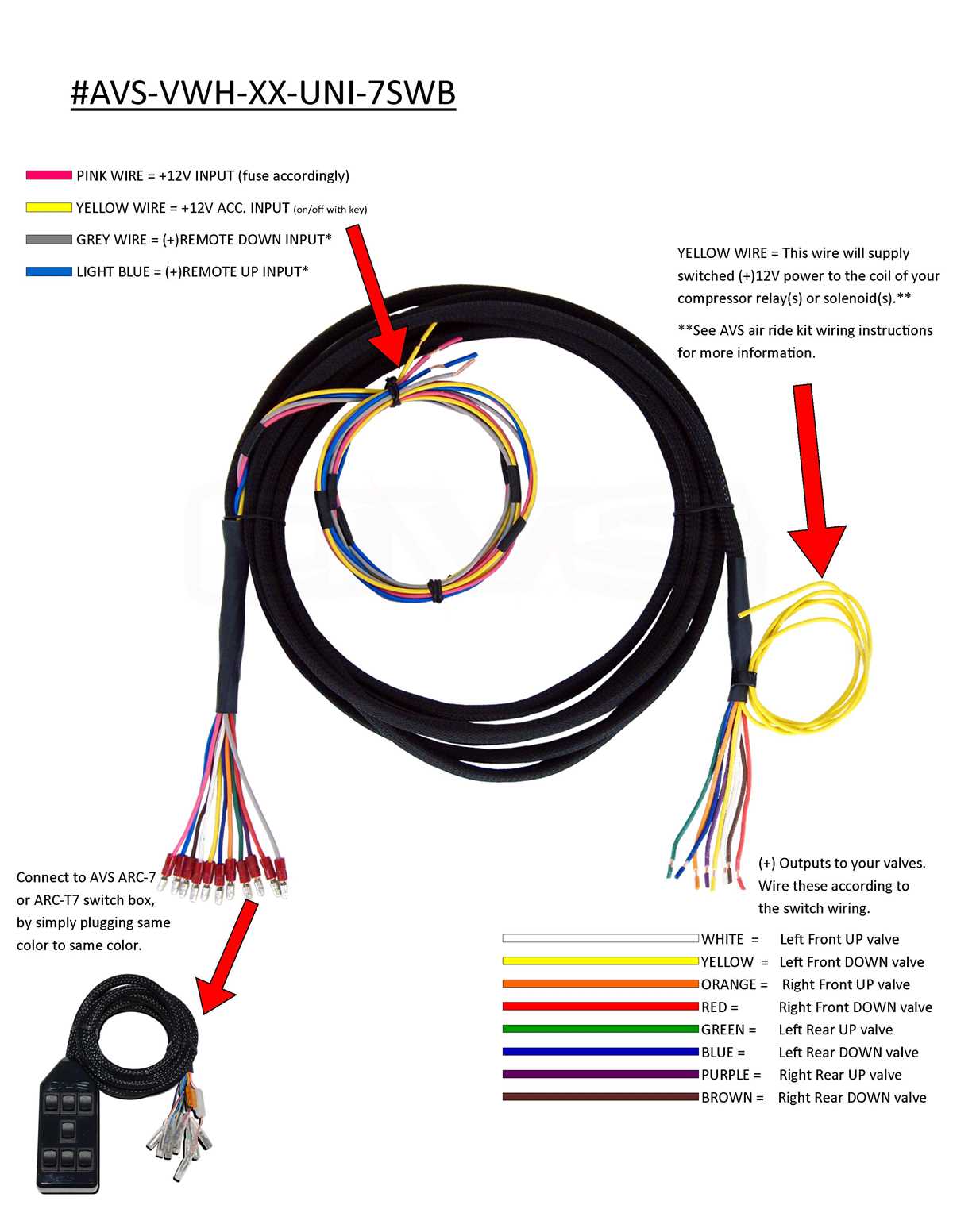 schematic avs 7 switch box wiring diagram
