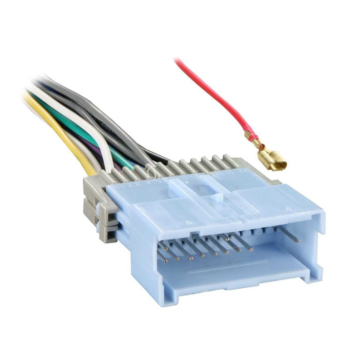 2002 chevy tracker radio wiring diagram
