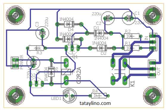 speaker protector schematic diagram