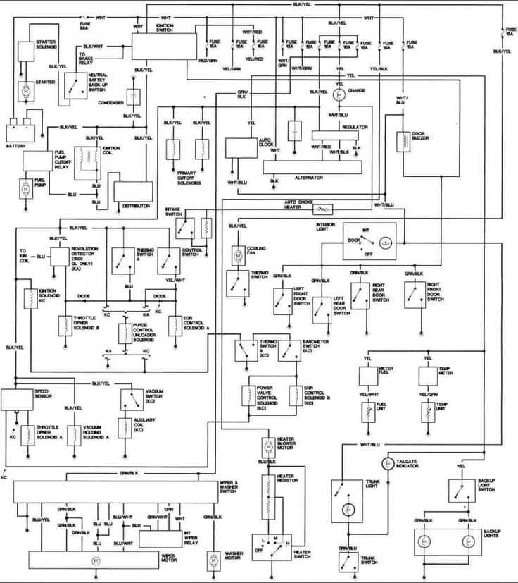 honda civic wiring diagram