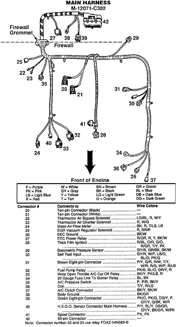 1991 ford mustang wiring diagram 1991 ford mustang wiring diagram
