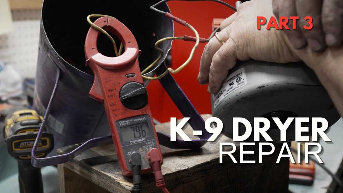 k9 ii hot blower dryer schematic diagram