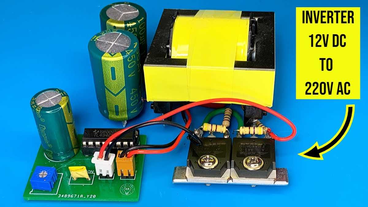 ka7500b inverter circuit diagram