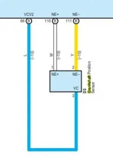 2007 toyota camry camshaft position sensor wiring diagram