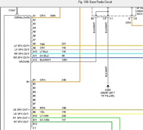 04 silverado radio wiring diagram