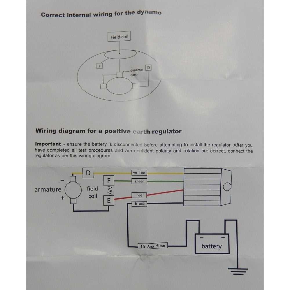 voltage regulator diagram wiring