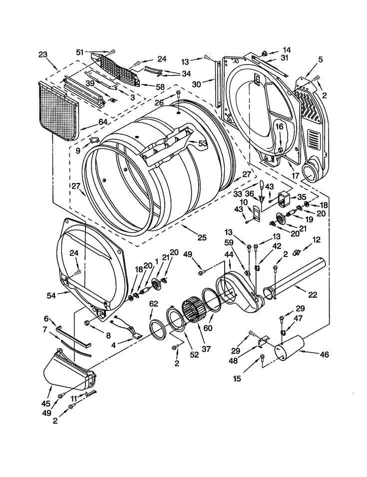 kenmore wiring diagram dryer