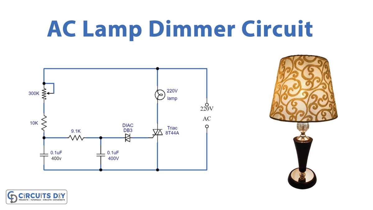 simple lamp circuit diagram