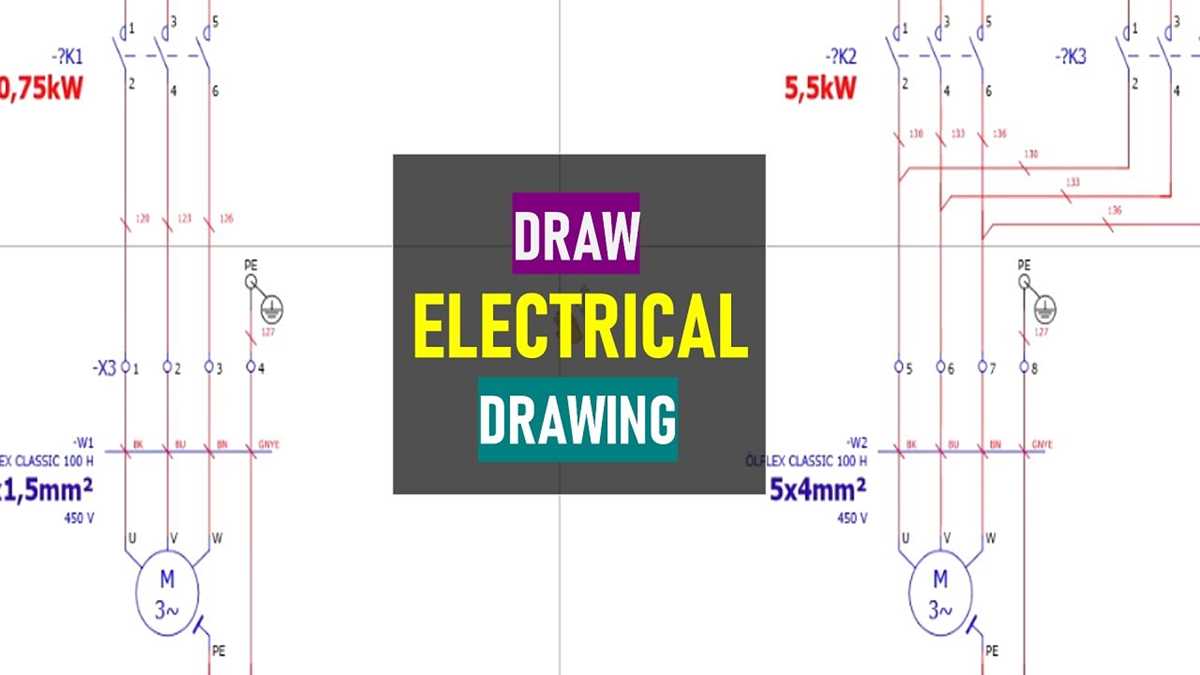 how to make electrical schematic diagram