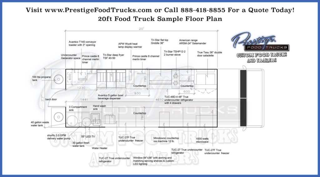 schematic food truck electrical diagram