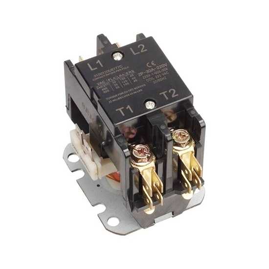 2 pole definite purpose contactor wiring diagram