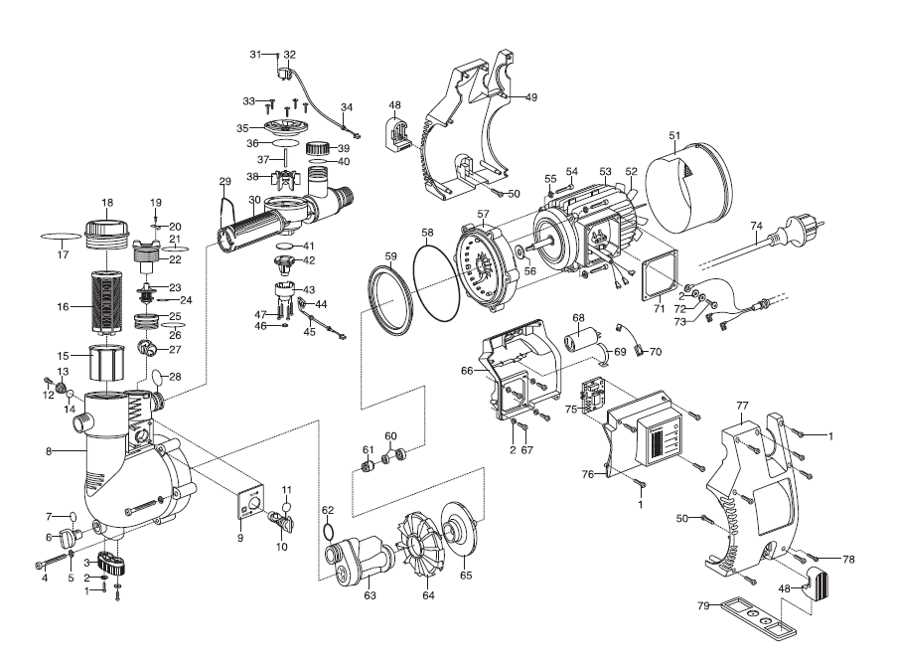 gardena pump schematic diagram