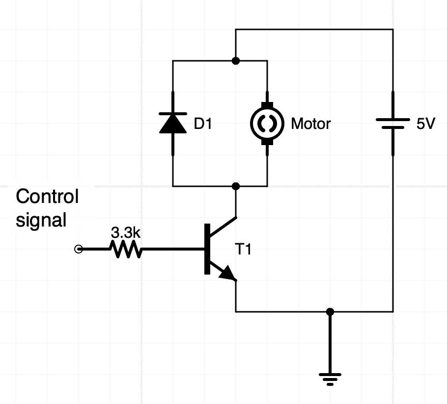dc motor controller schematic diagram