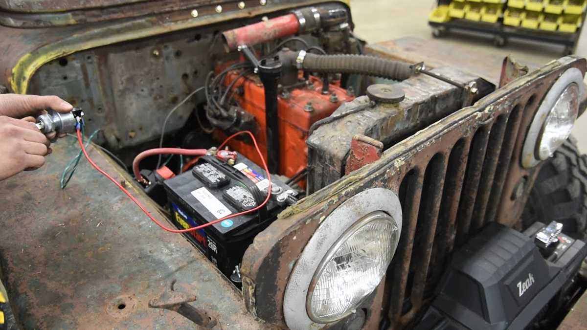 1977 jeep cj5 ignition wiring diagram