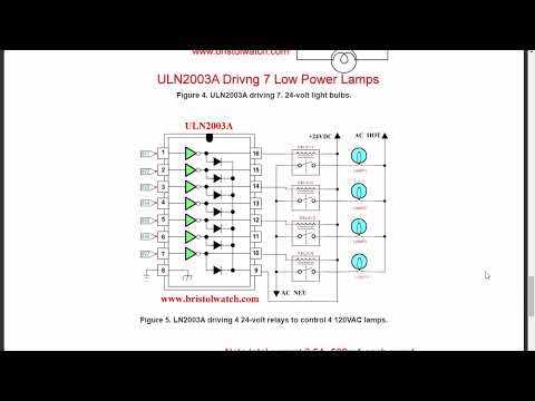 uln2003a circuit diagram uln2003a circuit diagram