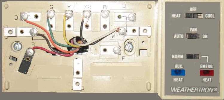 wiring diagram for thermostat