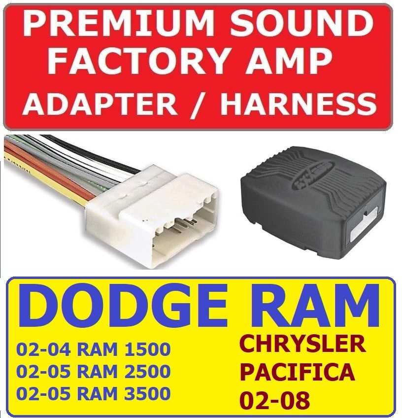 2005 dodge ram infinity amp wiring diagram