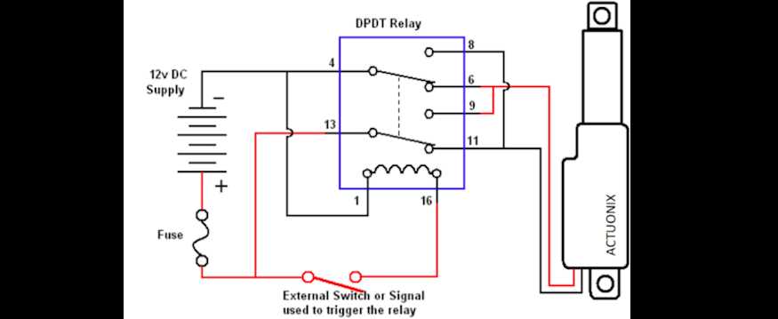 wiring diagram of relay