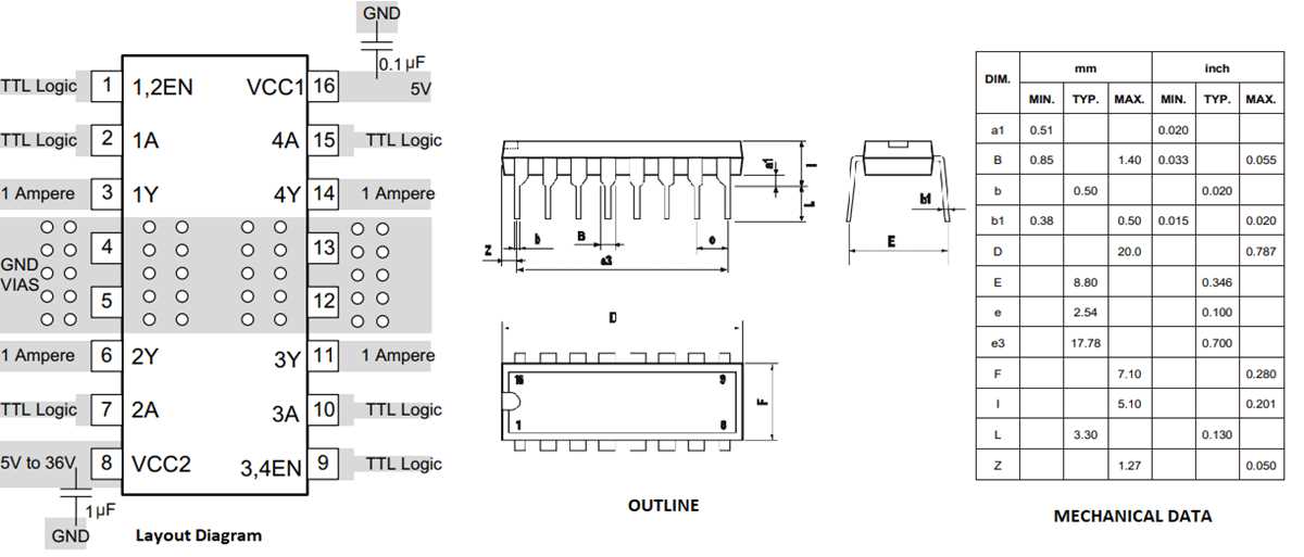 l293d circuit diagram