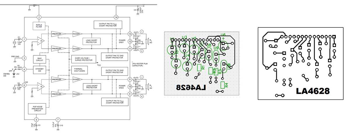 la4625 amplifier circuit diagram la4625 amplifier circuit diagram