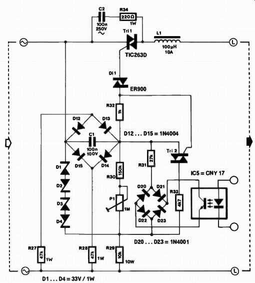 laboratory power supply schematic diagram