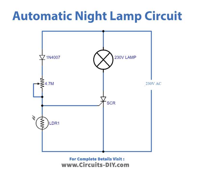 lamp diagram on schematic