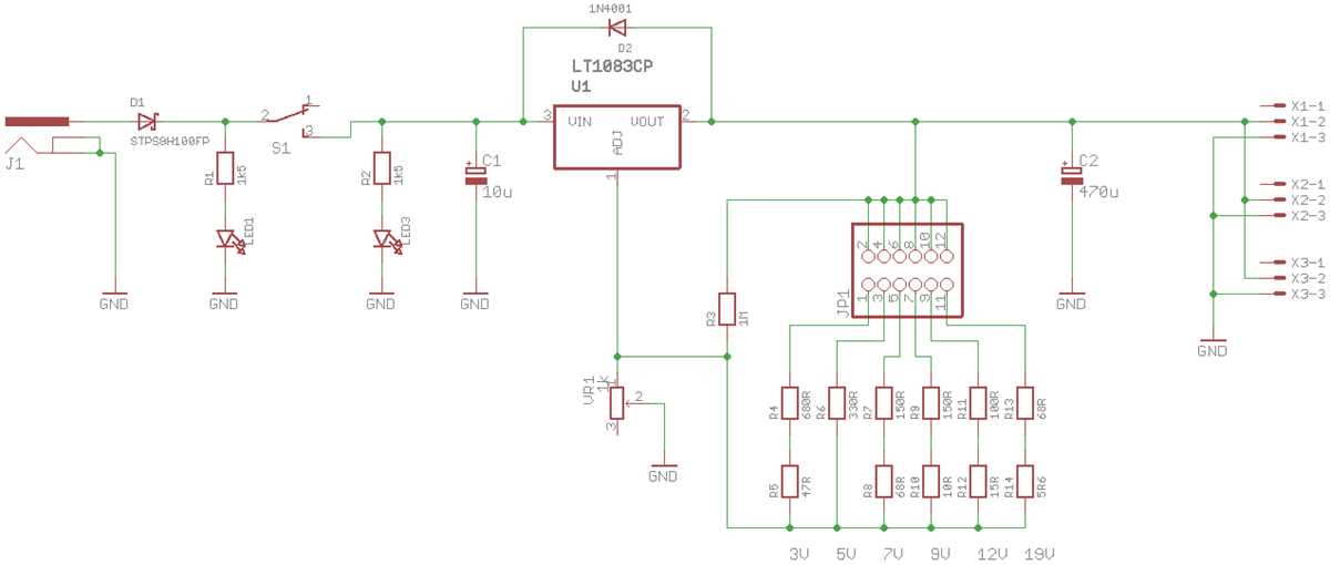 laptop ac adapter schematic diagram