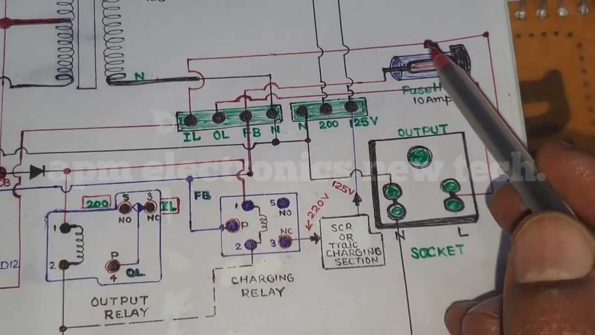 laptop inverter schematic diagram