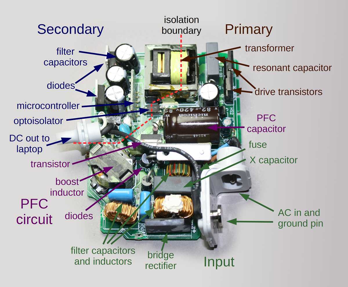 laptop power supply circuit diagram