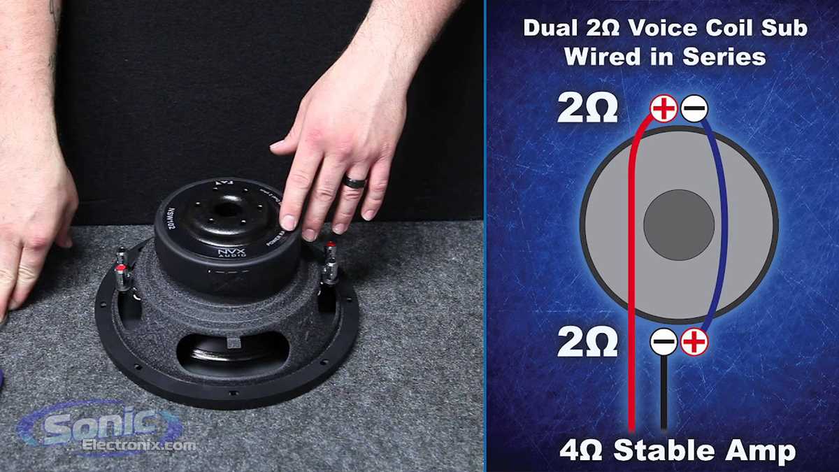 2 4 ohm dual voice coil wiring diagram
