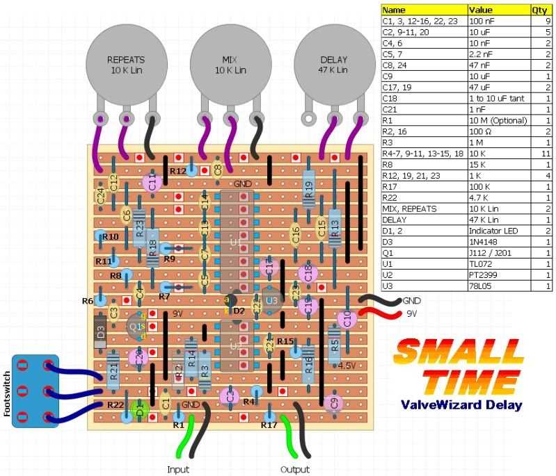 pt2399 ic circuit diagram