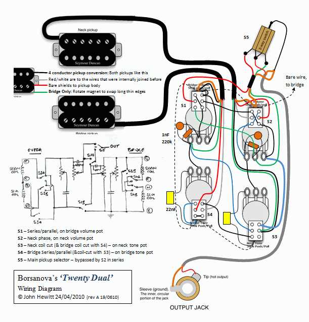 les paul jr wiring diagram