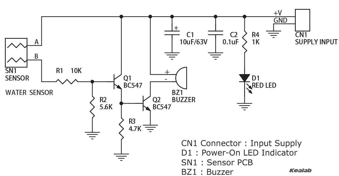level detector circuit diagram
