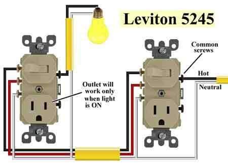 leviton switch wiring diagram