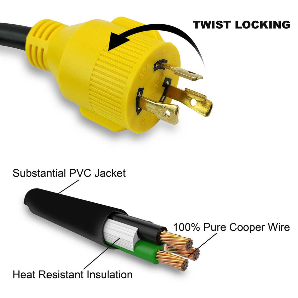 30 amp 3 prong twist lock plug wiring diagram