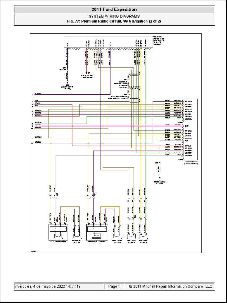 2006 ford expedition radio wiring diagram