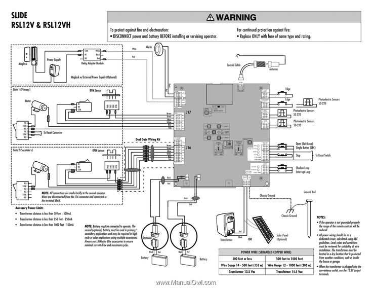 liftmaster maxum wiring diagram
