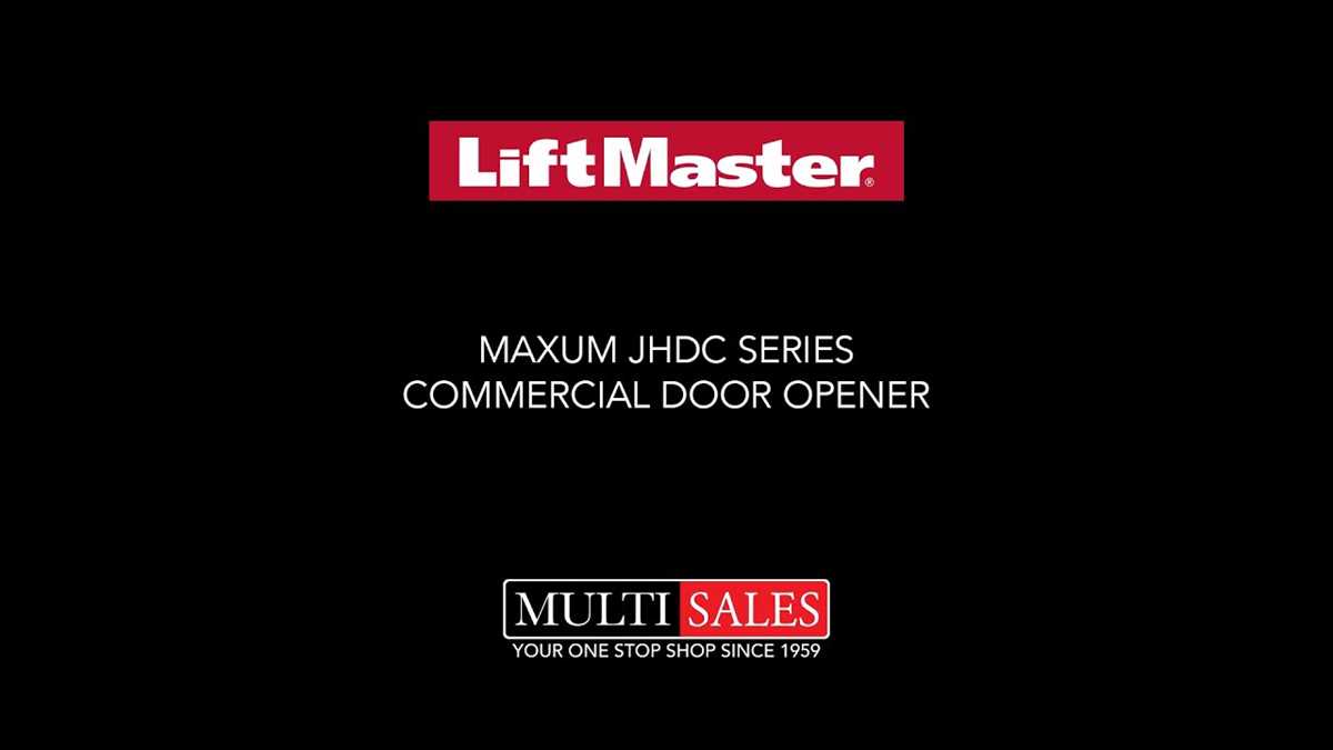 liftmaster maxum wiring diagram