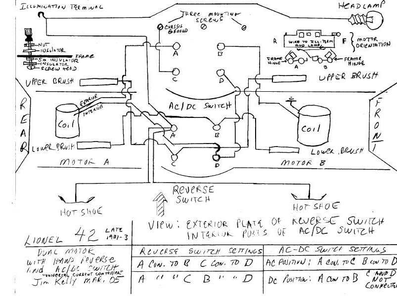 lionel wiring diagrams