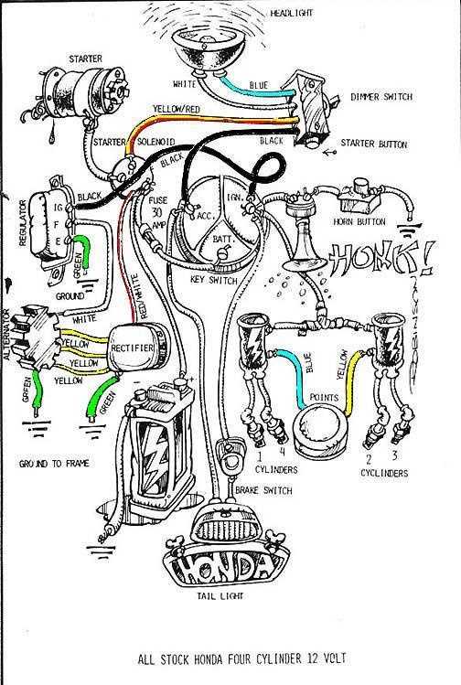 1983 honda nighthawk 550 wiring diagram