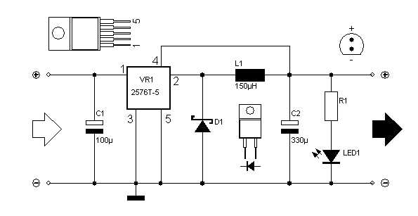 lm2576 circuit diagram