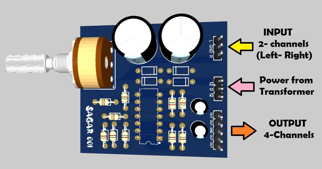 lm324 preamp circuit diagram