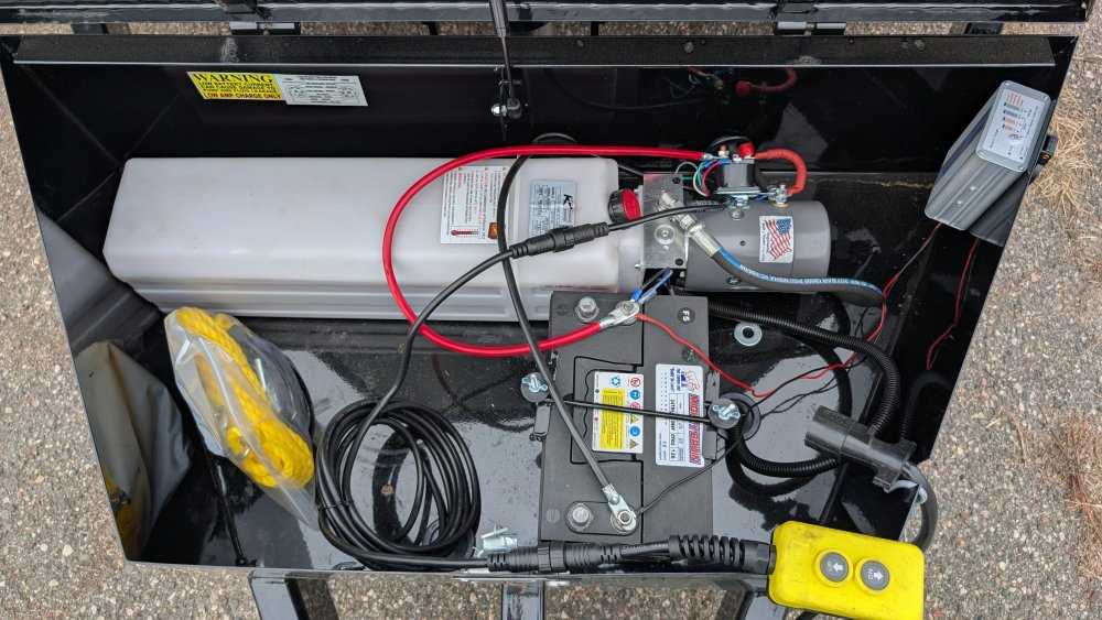 load trail dump trailer battery wiring diagram