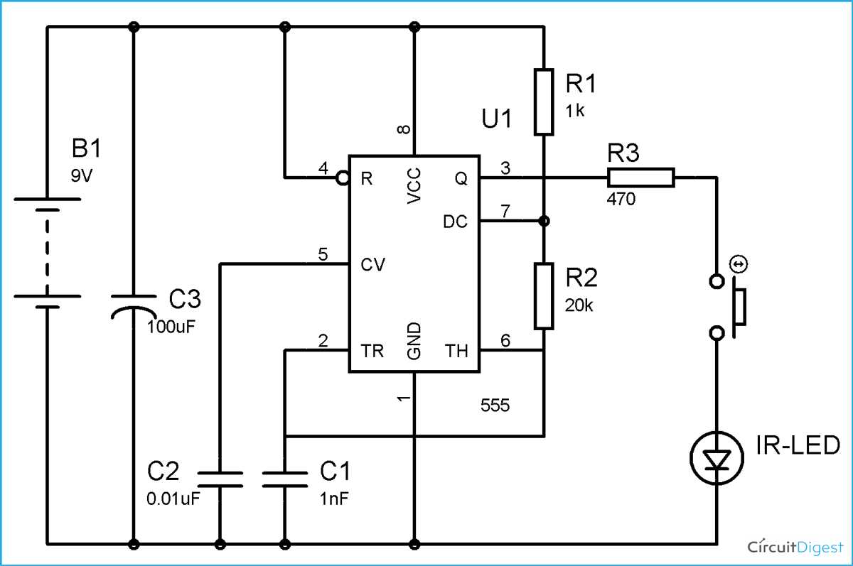 long range ir transmitter and receiver circuit diagram long range ir transmitter and receiver circuit diagram