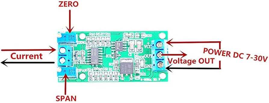 4 20ma to 0 10v converter circuit diagram