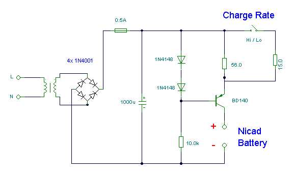 pulse charger circuit diagram